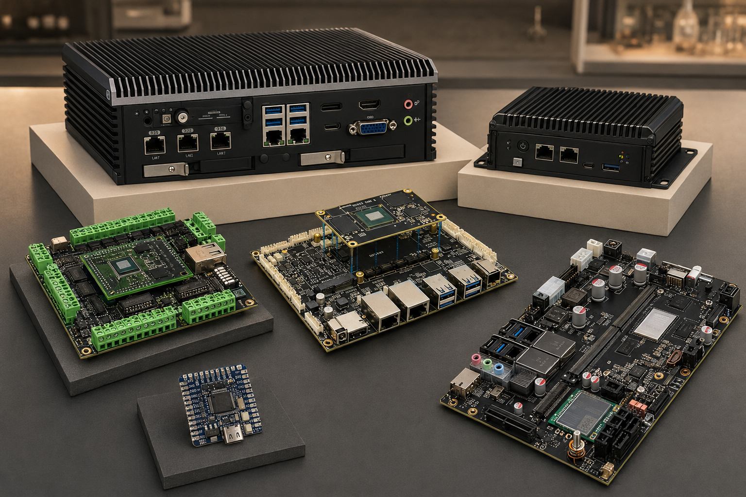 Custom embedded controller and compute platform family