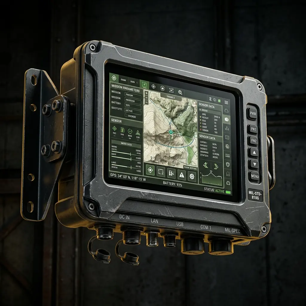 Rugged display system in field mount, placeholder hero image