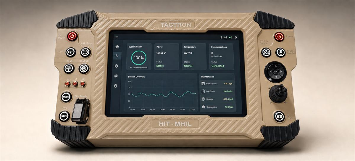 TACTRON rugged operator-control terminal, catalog exterior view