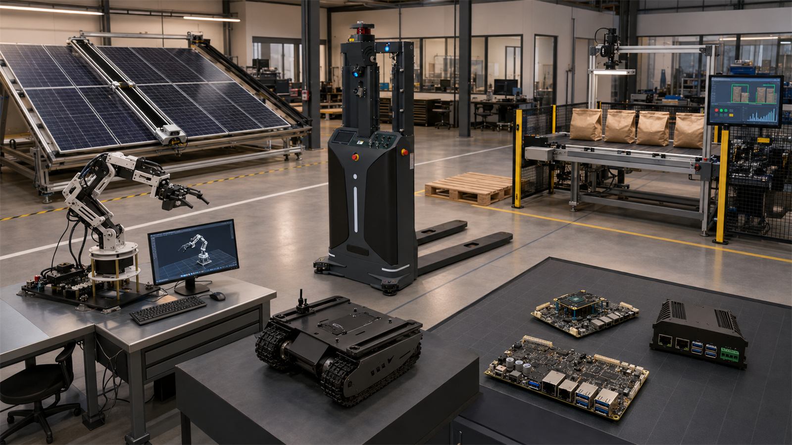 Verified project portfolio across robotics, industrial automation, and embedded systems